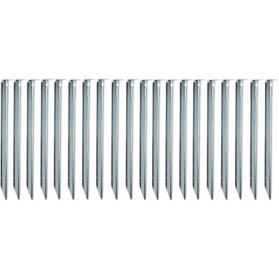 10. Zeltnägel 23 cm, 20er-Set, Metall, im Redcliffs-Koffer