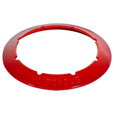 5. Staub Fondue-Set – 18 cm, Rot