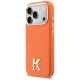 2. Karl Lagerfeld MagSafe Hülle mit Karl-Kopf-Logo für iPhone 17 Pro – Orange