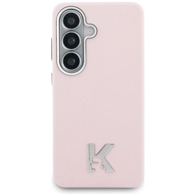 3. Karl Lagerfeld K Metal Logo MagSafe Hülle für Samsung Galaxy S26 - Pink