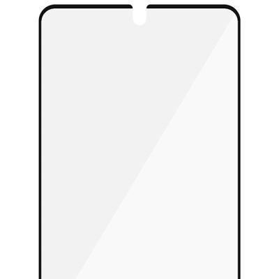 6. PanzerGlass E2E Regular gehärtetes Glas für Samsung Galaxy A73 – mit schwarzem Rahmen