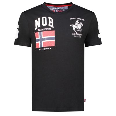 Geographical Norway Jequestre T-Shirt 254 M SY1305H/GN-Schwarz