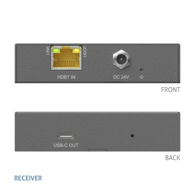 4. AV-Receiver Audio-/Video-Leistungsverstärker PT-HDBT-1020C-RX