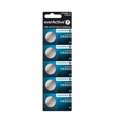 CR2032 everActive Batterie, 5er-Pack