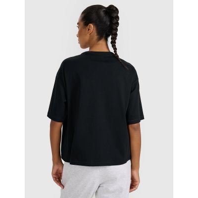 2. Oversize-T-Shirt für Damen mit Print, Größe 4F 4FRSS25TTSHF2979-20S