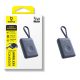 6. Baseus EnerFill FW11 5W Powerbank für Apple Watch mit integriertem Kabel – Schwarz