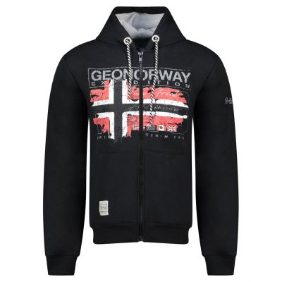 Geographical Norway Grusty DB 100 M Sweatshirt WZ3083H/GN-Schwarz