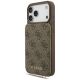 2. Guess 4G Cardslots & Magnetic Closure Crossbody Hülle für iPhone 18 Pro / 17 Pro – braun
