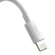 4. Baseus 2x USB - Lightning Schnellladekabel 1,5 m weiß (TZCALZJ-02)