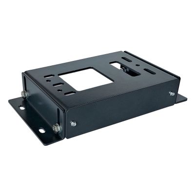 Montageplatte 6,5–10,5 cm, verzinkt, RAL 7016, für DEA LIVI, SOMFY ELIXO, BFT DEIMOS, ROGER M30 Antriebe
