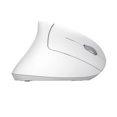 7. TRUST Verto kabellose vertikale ergonomische Maus, Weiß