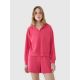 Damen-Sweatshirt mit Reißverschluss und Modal 4F 4FWSS25TSWSF1577-54S
