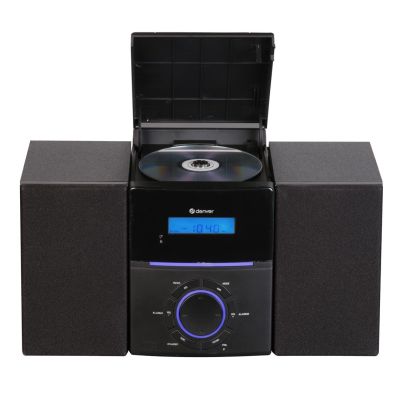 10. Denver MCA-240 Mikroanlage mit CD-Player, Radio und AUX-Anschluss