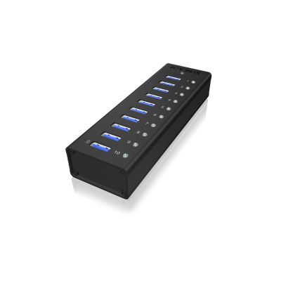 2. ICY BOX IB-AC6110 USB 3.2 Gen 1 (3.1 Gen 1) Typ-B 5000 Mbit/s Schwarz