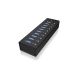 2. ICY BOX IB-AC6110 USB 3.2 Gen 1 (3.1 Gen 1) Typ-B 5000 Mbit/s Schwarz