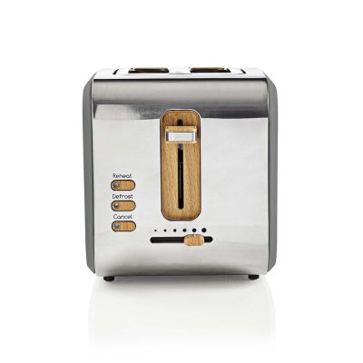 Nedis KABT510EGY Toaster Grau