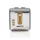 Nedis KABT510EGY Toaster Grau