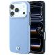 BMW MagSafe Hülle mit geprägtem, gestepptem Metalllogo für iPhone 18 Pro Max / 17 Pro Max – Blau