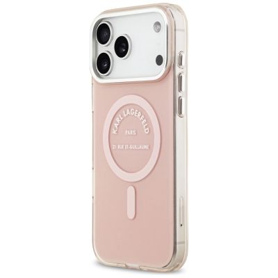 2. Karl Lagerfeld IML Karl RSG Logo MagSafe Case für iPhone 17 Pro Max - Pink