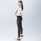 4. Rockbros YDCK005 TVI Damen-Radhose mit Trägern und Polsterung, Größe S – Schwarz