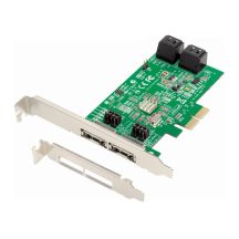 Dawicontrol PCI PCI-e DC-624e RAID R2 Karte 4-Kanal SATA 6G Einzelhandel
