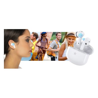 19. GIEWONT RealSound PRO ANC ENC GWS800-2 Kabelloser Kopfhörer Weiß