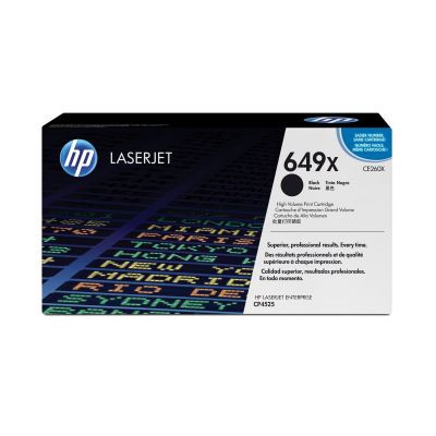 Originale schwarze Tonerkartusche für HP 649X LaserJet XL