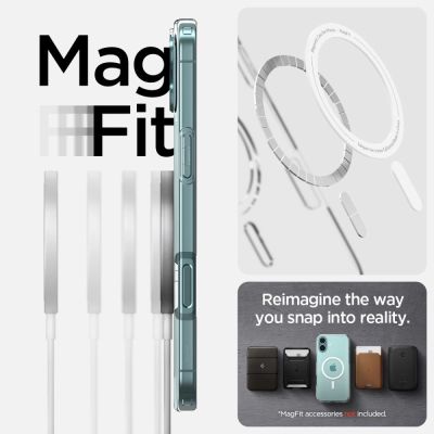 12. Spigen Liquid Crystal Mag Hülle mit MagSafe für iPhone 16 – transparent
