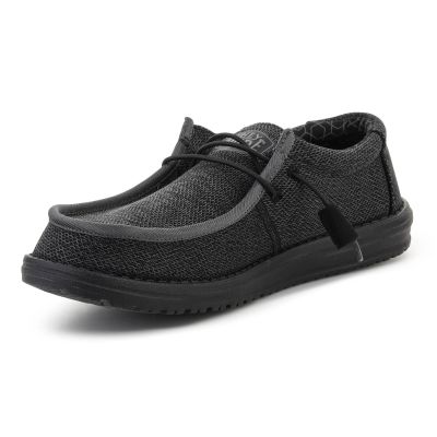 3. HEYDUDE WALLY SOX MICRO TOTAL SCHWARZ 40019-0XJ
