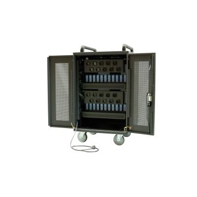9. Avtek International Avtek Charging Cart 20 Tragbarer Geräte-Management-Schrank Schwarz