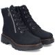 4. Bequeme Damen-Trekkingschuhe in Schwarz Rieker 76720-00