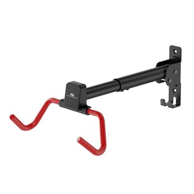 10. MACLEAN Fahrradhalter / Wandhalterung, horizontal, Stahl, max. Traglast 30 kg, Winkelverstellung MC-172