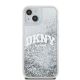 3. DKNY Liquid Glitter Big Logo Hülle für iPhone 15 / 14 / 13 – Weiß