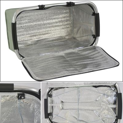 20. Faltbarer Thermo-Reisekorb 35L Redcliffs Green