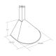 4. Kaminhaube AKPO WK-5 RONDO TURBO 60 WEISS (600 mm; Farbe Weiß)