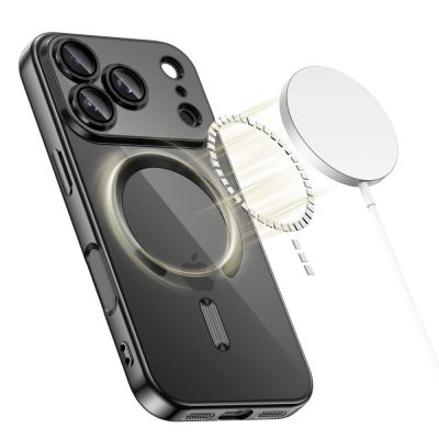 2. Tech-Protect MagFlex MagSafe Case für iPhone 17 Pro Max - Transparent Schwarz