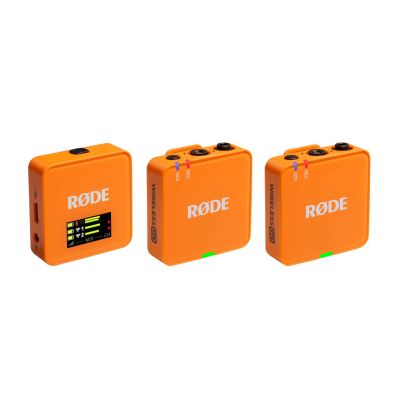 RODE Wireless GO III (Orange) – Drahtloses Mikrofonsystem