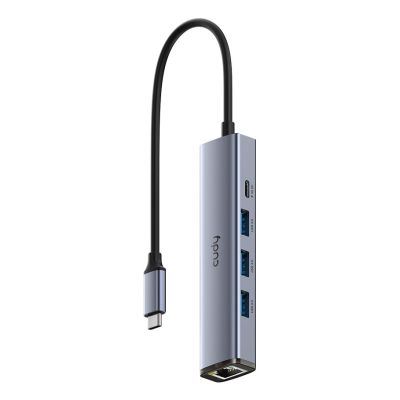 3. CUDY UH605 5-in-1 USB-Hub mit GbE
