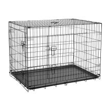 Hundekäfig aus Metall, Laufstall, Größe XXL 107x71x78 cm, REBEL ANIMALS