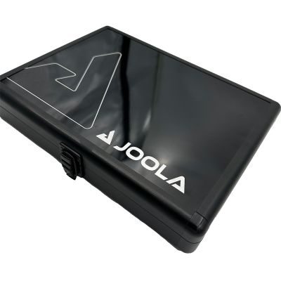 9. Joola Aluminium Laser Schwarz – Schutzhülle für Tischtennisschläger und 3 Bälle