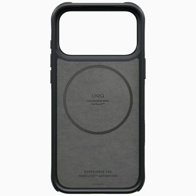 4. Uniq Keva Mov Magclick Ladehülle für iPhone 18 Pro Max / 17 Pro Max – Schwarz