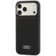 3. Audi MagSafe-Schutzhülle aus Kunstleder für iPhone 18 Pro Max / 17 Pro Max – Schwarz