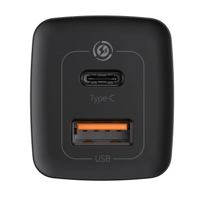 4. Baseus GaN2 Lite Fast 65W USB / USB Type C Quick Charge 3.0 Power Delivery (Galliumnitrid) Schwarz (CCGAN2L-B01)