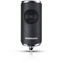 Hormann HSE 4 868 MHz BiSecure Fernbedienung (matt schwarz, Chromabdeckungen)