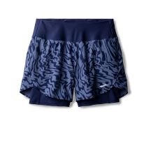 Damen Chaser 5" 2-in-1 Short 2.0 Marineblaue Laufshorts
