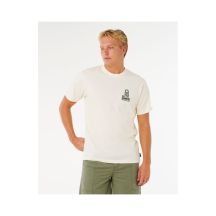 RIP CURL Vaporcool Search Stack Tee Herren Weiß