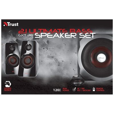 10. TRUST GXT 38 2.1 Ultimate Bass-Lautsprecher
