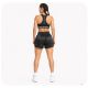 6. Schwarze Muay-Thai-Shorts für Damen von COMBATWEAR | DBX Bushido