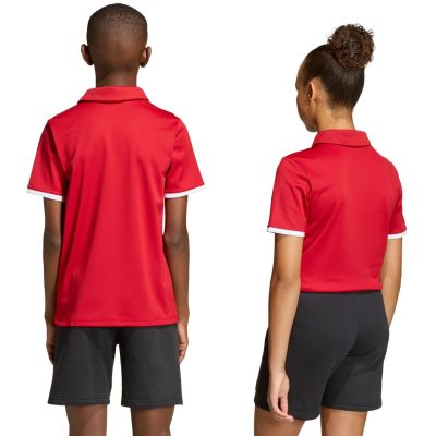 11. adidas Entrada 26 Polo-Shirt für Kinder, rot, JZ6626