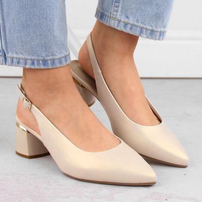 3. Elegante Vollsandalen Sergio Leone W SK439A beige pearl